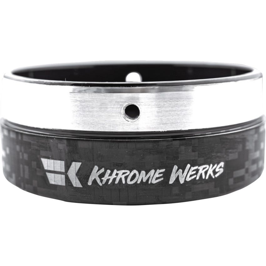 Khrome Werks 4-1/2" Billet Cut Tip Exhaust End Cap Harley 200880P