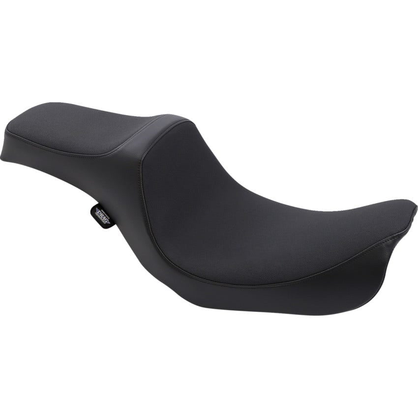Drag Specialties Black Smooth Slip Stop Predator 3 Seat for Harley 06-17 Dyna