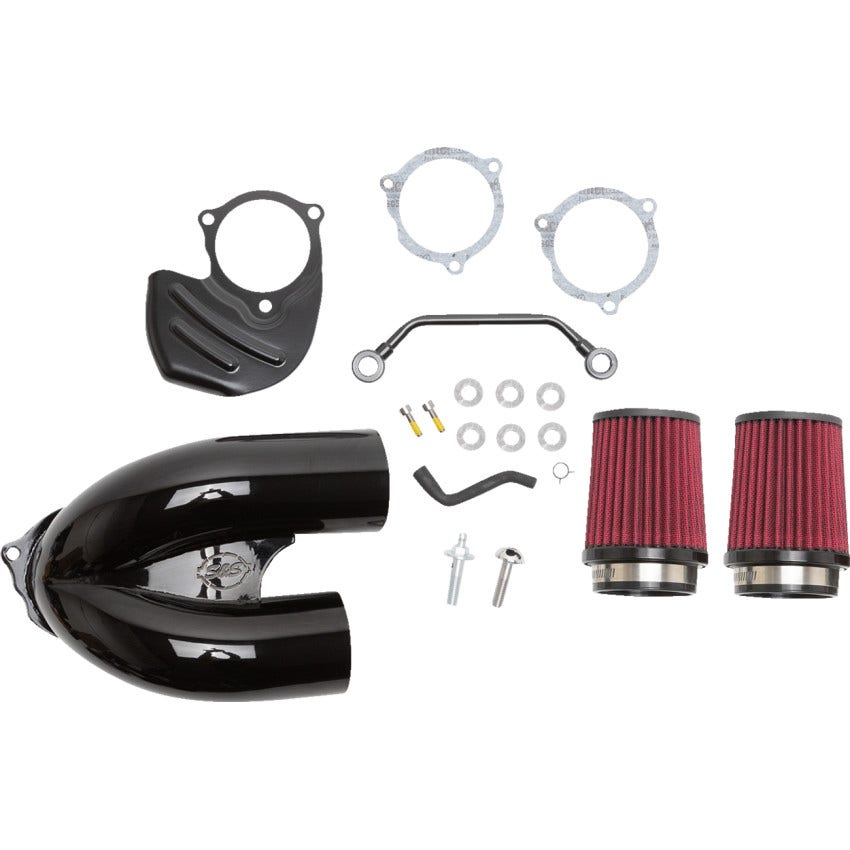 S&S Cycle Tuned Induction Air Cleaner Kit Harley 17-22 Touring