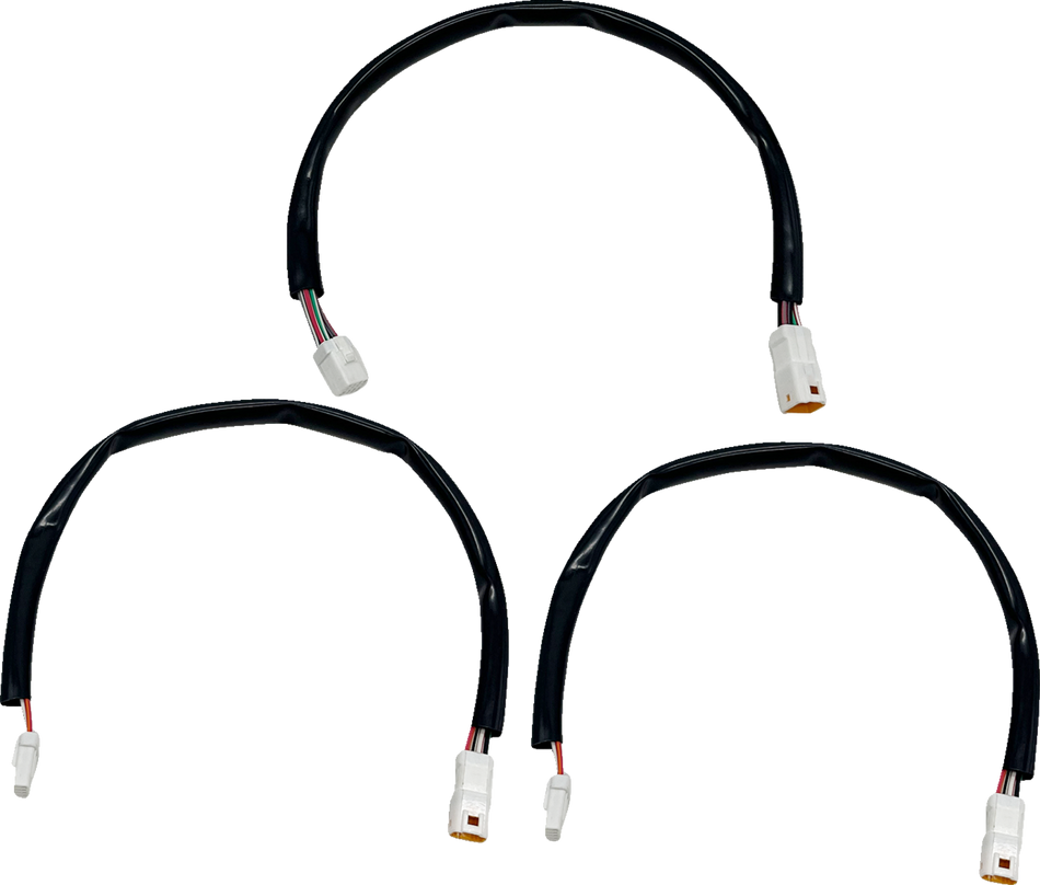 FBI 3-Piece Handlebar Wiring Extension 4 Harley 23-24 FLHX/FLTRX
