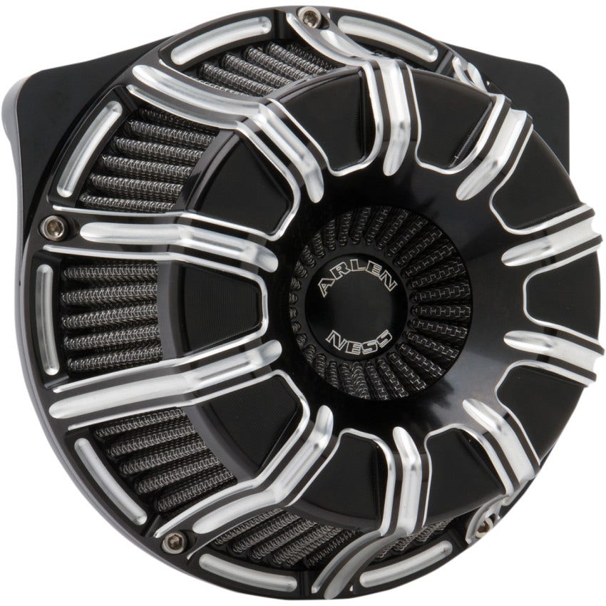 Arlen Ness 10-Gauge Inverted Series Stage 1 Air Cleaner for Harley Models