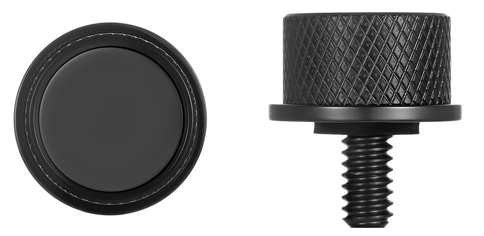 Figurati Smooth Seat Mounting Knob 4 Harley 65-22 Touring