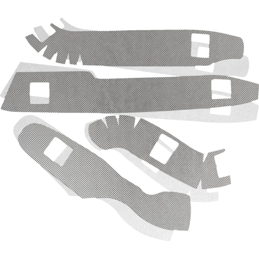 DEI Heat Shield Liner Kit 4 Harley 18-23 Touring Models, Khrome Werks Outlaw 2-1