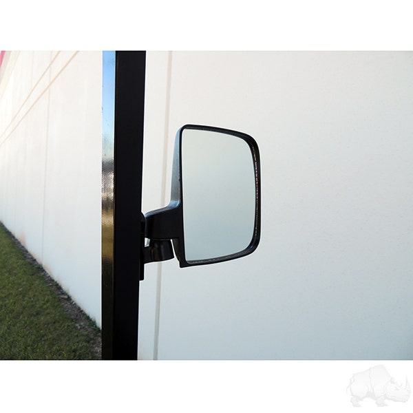 Universal Set of 2 Side Mount Top Strut Golf Cart UTV Side By Side Mirrors  ACC-1021