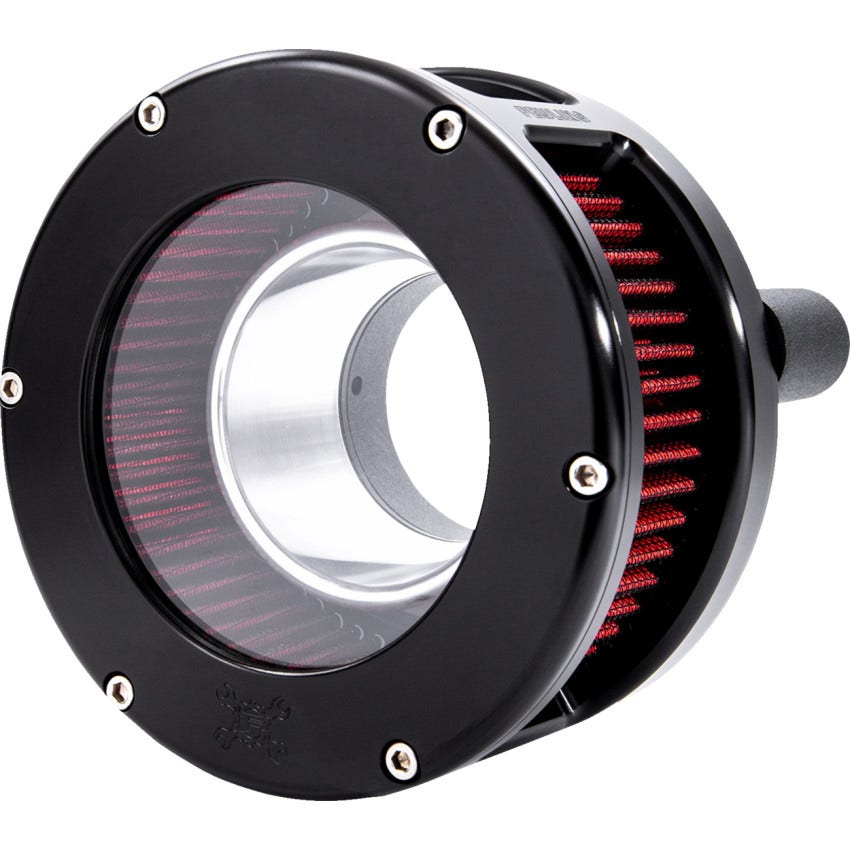 Fueling Black Anodized Red Filter BA Series Air Cleaner Kit 4 Harley 17-24 Touring