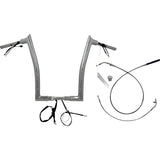 Fat Baggers EZ Install 1-1/4" Pointed Top Handlebar Kit Harley 23-24