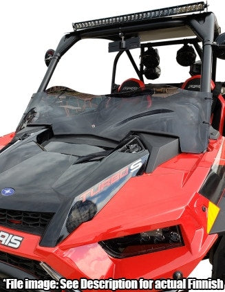 Klock Werks UTV Tint Flare Windshield 18-19 Polaris RZR R-Spec KW05-01-0532-T