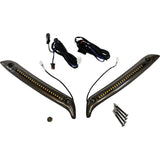 Custom Dynamics LED Windshield Trim for Harley Low Rider ST Models