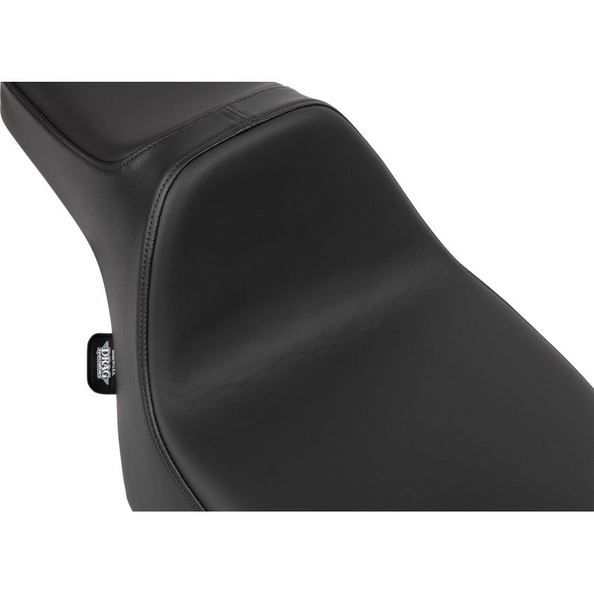 Drag Specialties EXT Reach Smooth Solor Leather Predator 3 Seat Harley 23-25 FL
