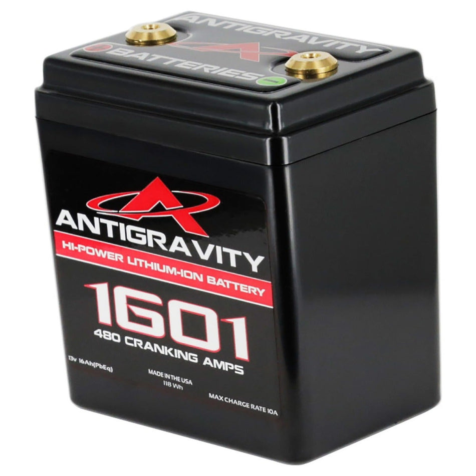 Antigravity Batteries 16 Cell Small Case Lithium-Ion Motorcycle Batteries AG-1601