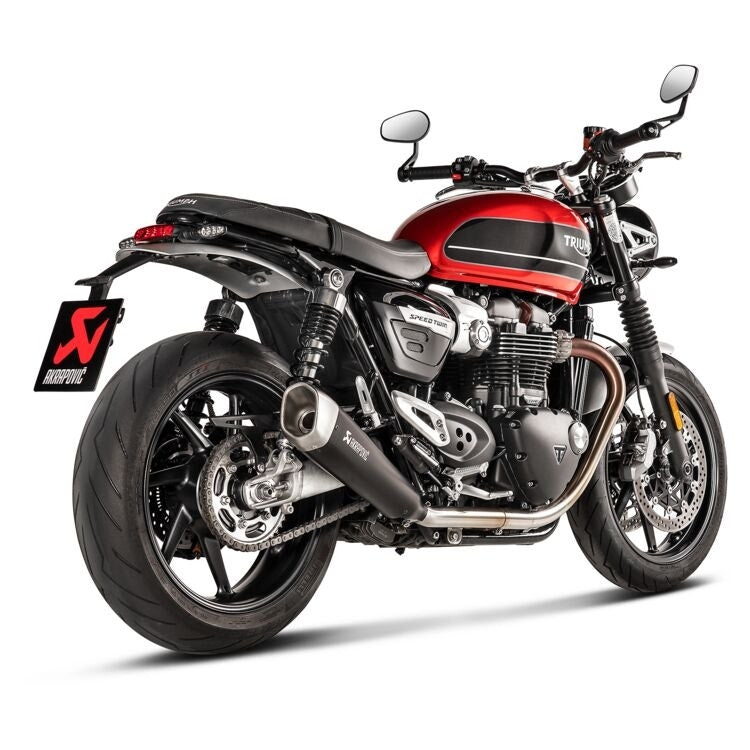 Akrapovic Slip-On Muffler Titanium Exhaust Triumph Speed Twin Thruxton 1200 R 16-20