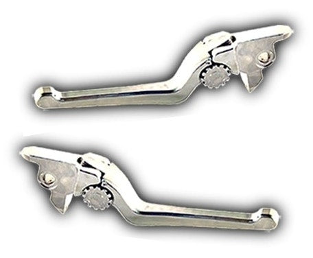 PSR 12-00666-20 Chrome Anthem Adjustable Lever Set Pair Harley Touring 21-Up