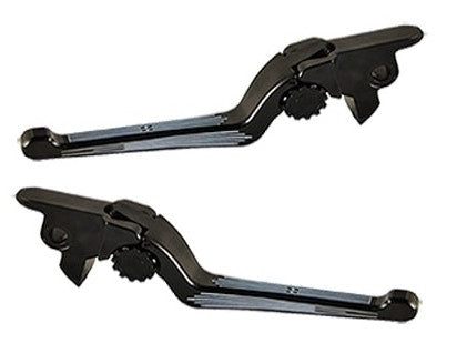 PSR 12-00666-31 Contrast Anthem Adjustable Lever Set Pair Harley Touring 21-Up