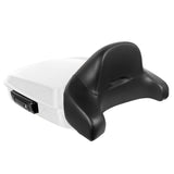 Hogworkz Chopped Tour Pack Full Backrest Black Hardware for Harley FLH '97-'24
