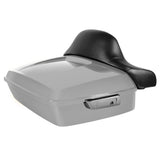 Hogworkz Chopped Tour Pack Full Backrest Chrome Hardware for Harley FLH '97-'24
