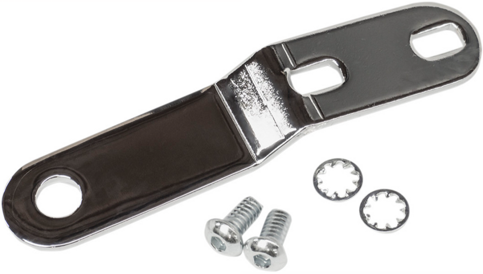 Le Pera Silhoutte Silver Seat Mounting Bracket 4 Harley Softail 05-17 FLSTC/FLSTN