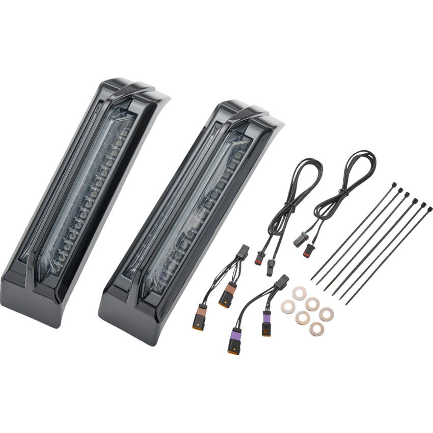 Ciro Filler Panel Tail Lights for Harley 23-25 Touring Models