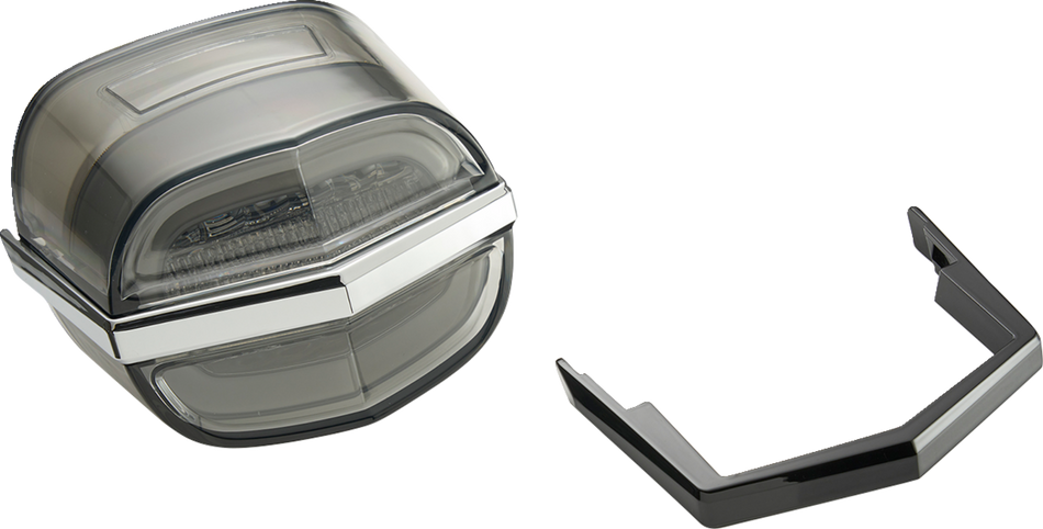 Ciro Armor Taillights W/License Light Window 4 Harley 99-23