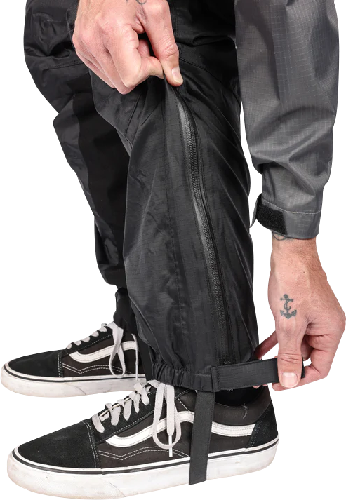 Thrashin Supply Co. Mission Rain Pants - Black