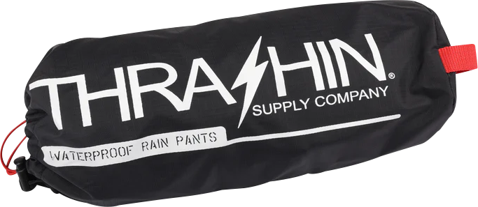 Thrashin Supply Co. Mission Rain Pants - Black