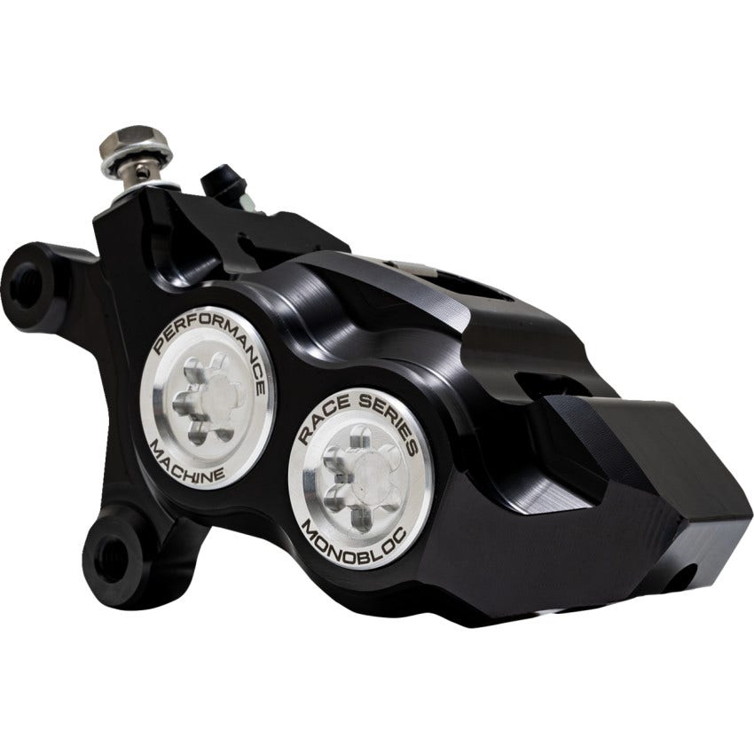Performance Machine Race Series Front W/Bore Caps Monobloc Caliper Harley 06-24