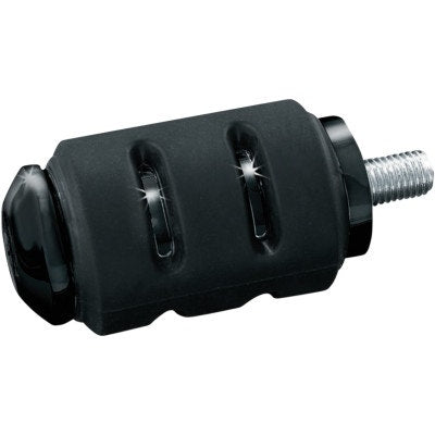 Kuryakyn 7558 Gloss Black Trident ISO-Shift Peg Standard for Harley