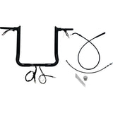 Fat Baggers EZ Install 1" Pointed Top Handlebar Kit Harley 23-24 FL