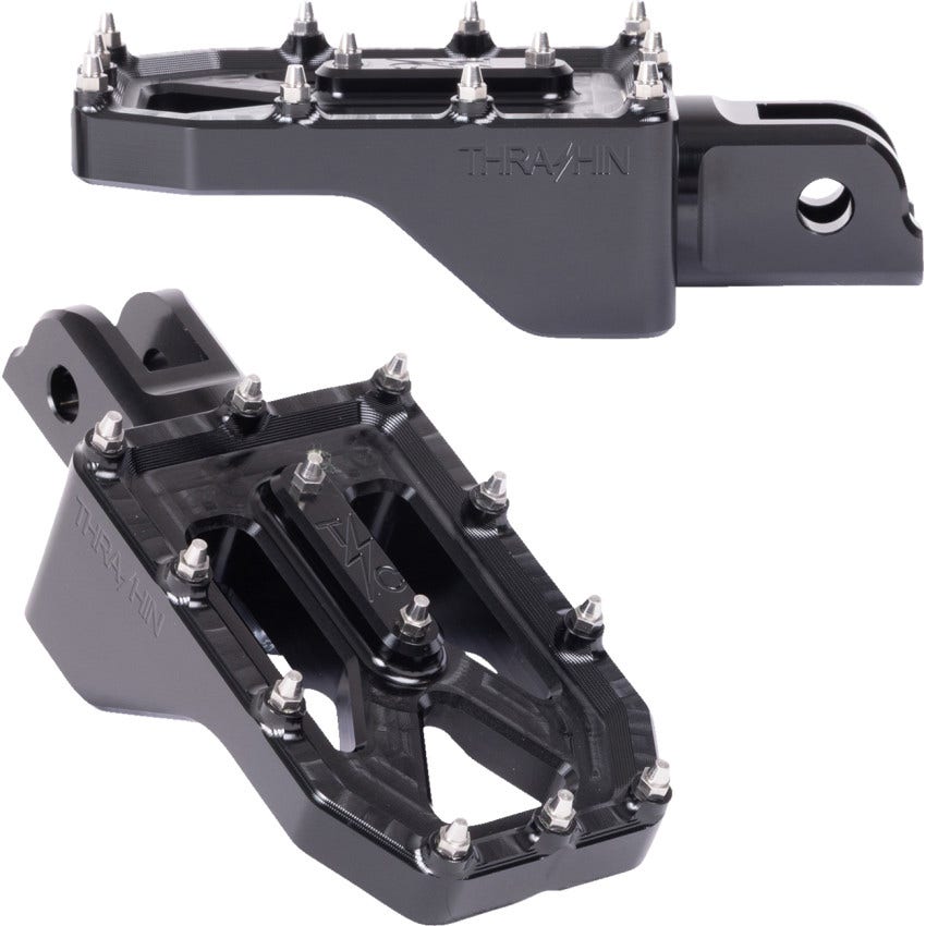 Thrashin Supply Co Aggressor Footpegs for Harley M8 18-25 Softail