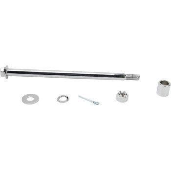 Drag Specialties Chrome Rear Axle Kit Harley Davidson FXR 82-94 DS-223045