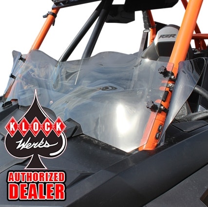 Klock Werks UTV Dark SmokeFlare Wings Universal Polaris Fit KW05-010426-DS 2350-0480 23500480