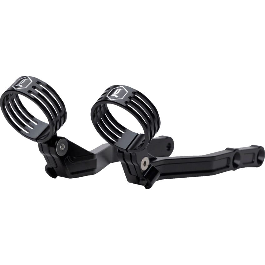 Legend Revo Arc Billet Remote Reservoir External Mounts Harley 14-26 FL