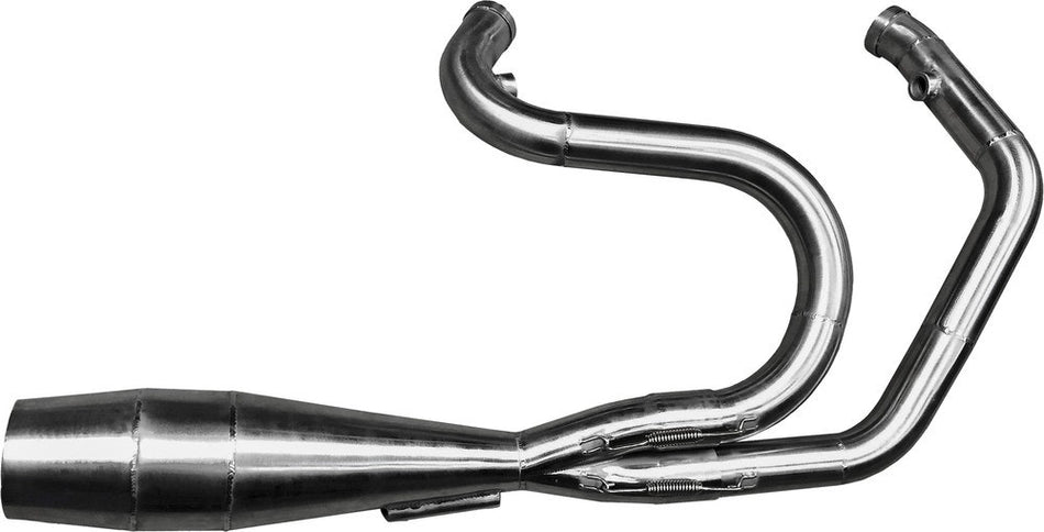 Sawicki 2 into 1 Stainless Cannon Shorty Pipe Exhaust Harley Sportster 04-17