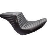 Le Pera Black Kickflip Seat for Harley Softail 18-23 FXLR/FLSB
