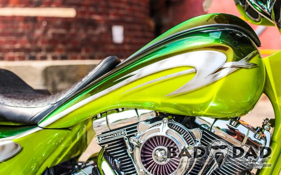 Bad Dad Competition Series Stretched Tank Shrouds for Harley Touring Models