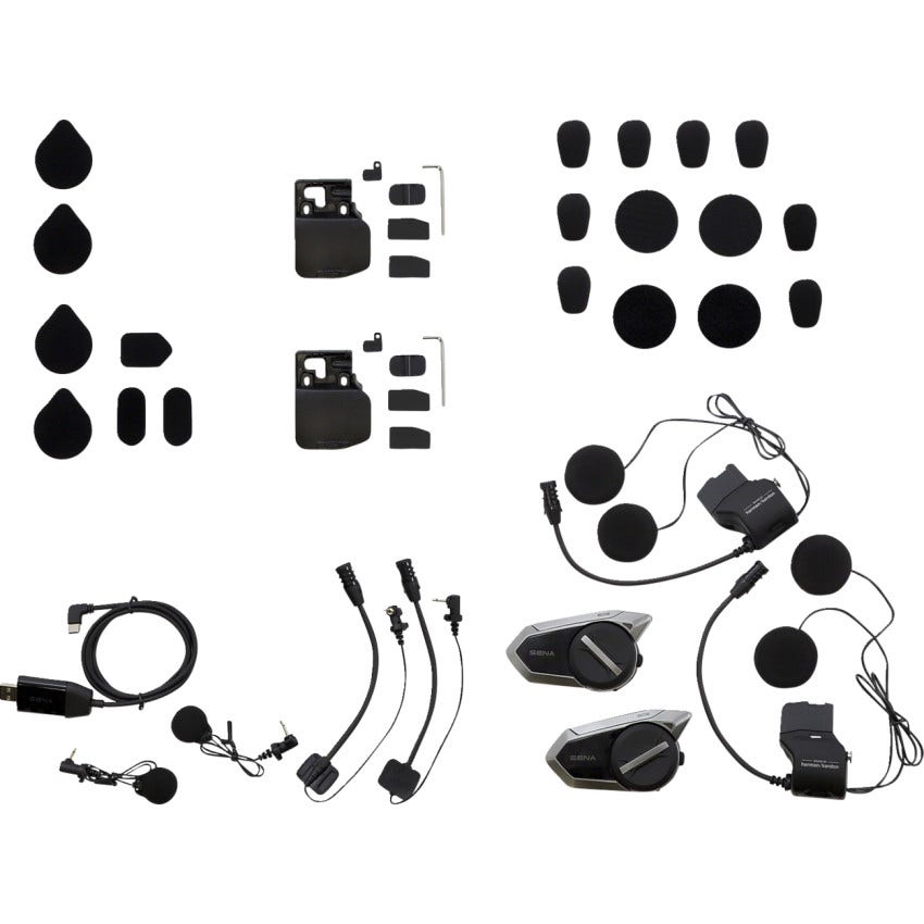 Sena 50s-10 50s Mesh Intercom Bluetooth Headset with HD Speakers