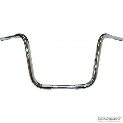 Baron Customs BA-7300-05 Chrome Jr. Kong Handlebars Honda Kawasaki Suzuki Yamaha