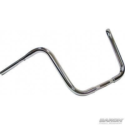 Baron Customs BA-7300-05 Chrome Jr. Kong Handlebars Honda Kawasaki Suzuki Yamaha