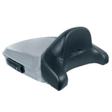 Hogworkz Chopped Tour Pack Full Backrest Black Hardware for Harley FLH '97-'24