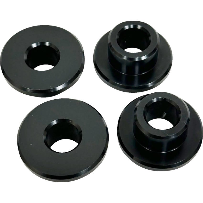 Pro-One Performance Black Solid Riser Bushing Kit Harley 83-21 FL 18-21 Softail
