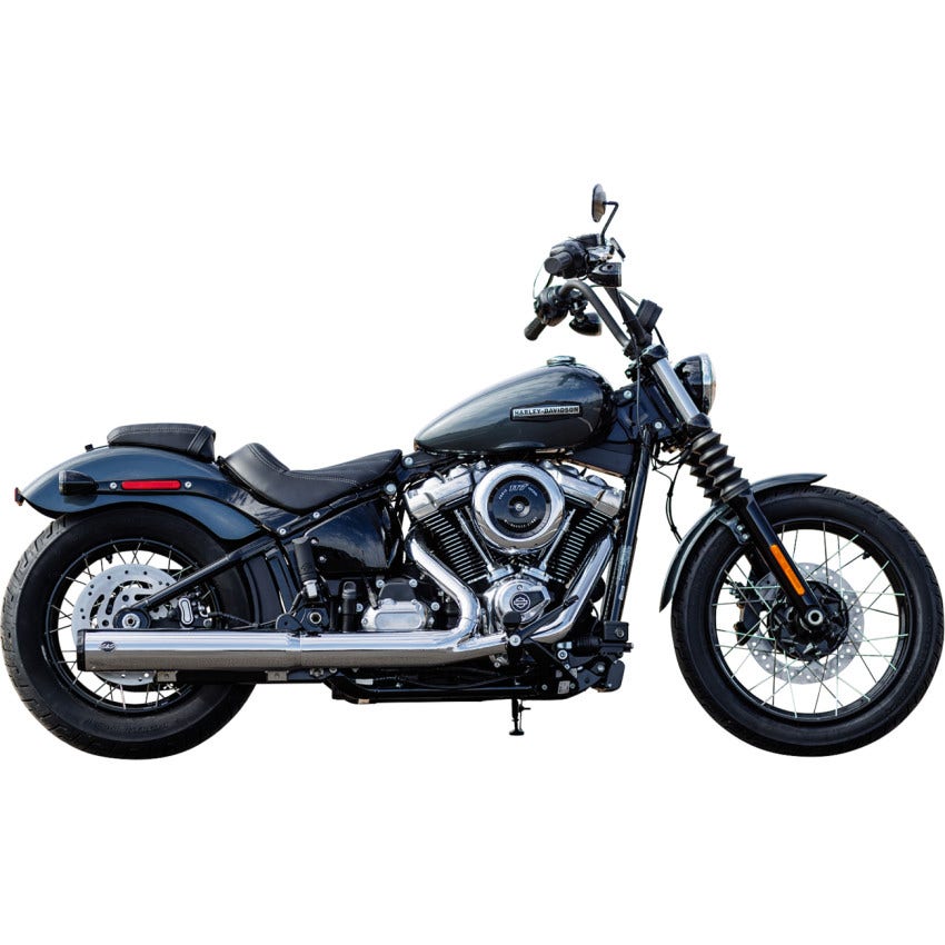 S&S Grand National 4" Slip-On Mufflers for Harley 2025 M8 Softail