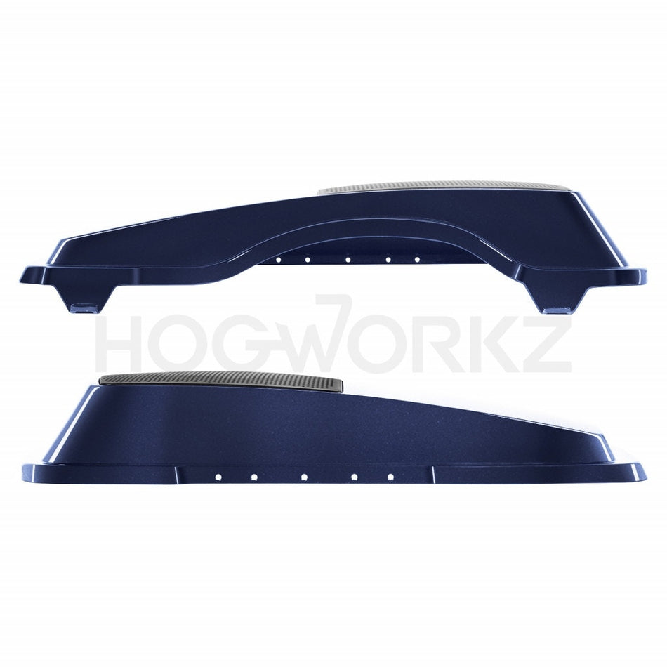 Hogworkz Big Blue Pearl 6" x 9" Speaker Lids Harley Touring 94-13 Saddlebags