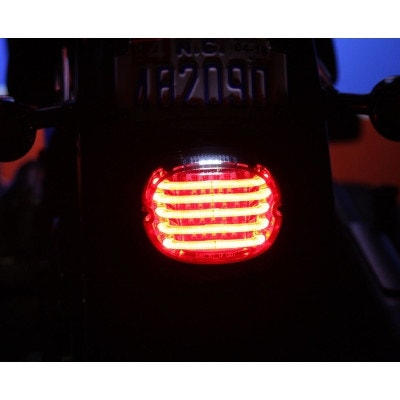 Custom Dynamics PB-TL-LPW-R Red ProBeam LED Low Profile Taillight 99-19 FLHT