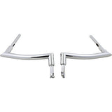 FBI Fat Baggers 1-1/2" EZ Install Pointed Handlebar Road Glide 98-13