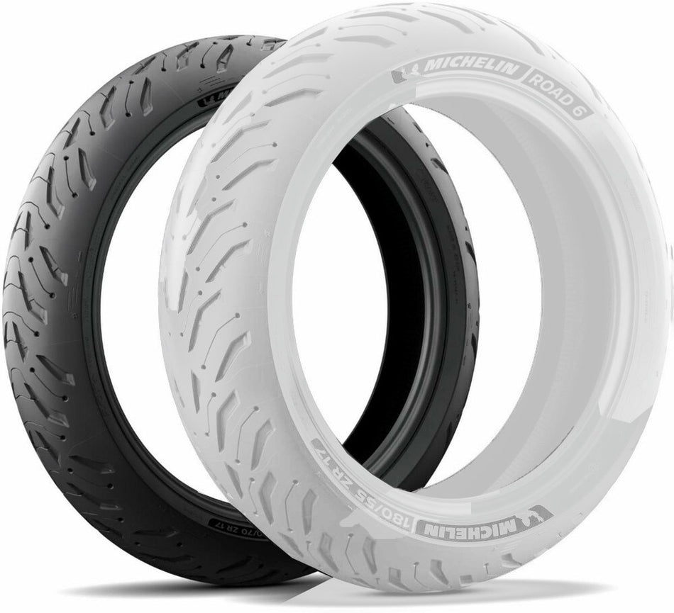 Michelin Road 6 Front Motorcycle Tire 120/60R17 55W Radial Tubeless 46002