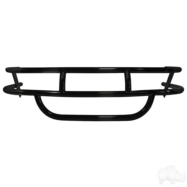 RHOX Golf Cart Front Brush Guard Black Powder Coat Steel for E-Z-Go TXT 96-13