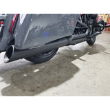 D&D Billet Cat 2:1 Exhaust for Harley Touring M8 Models 17-23 - Tips Sold Separately
