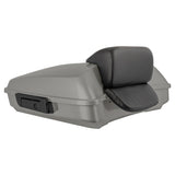 Hogworkz Razor Tour Pack Slim Backrest Black Hardware for Harley® FLH '97-'25