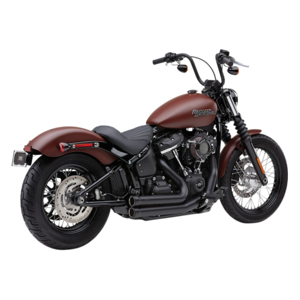 Cobra USA 6712B Black Speedster Short 909 Exhaust System 2018 Harley Softail M8