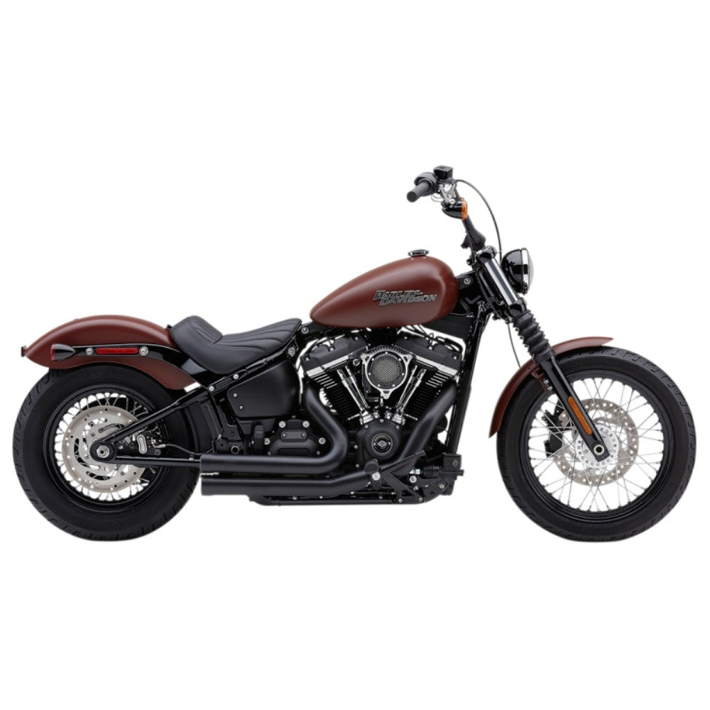Cobra USA 6712B Black Speedster Short 909 Exhaust System 2018 Harley Softail M8