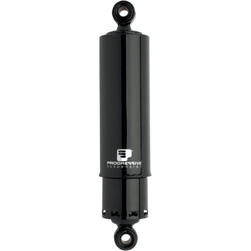 Progressive 412 Series 12 Black Cover Standard Duty Rear Shocks Harley FXD 91-15